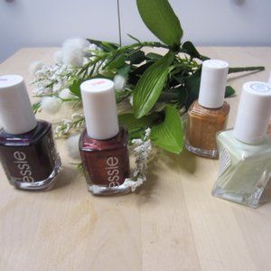 LOT of 5 Full Size Essie Gel Polishes and Regular Polishes (Trendy colors!)